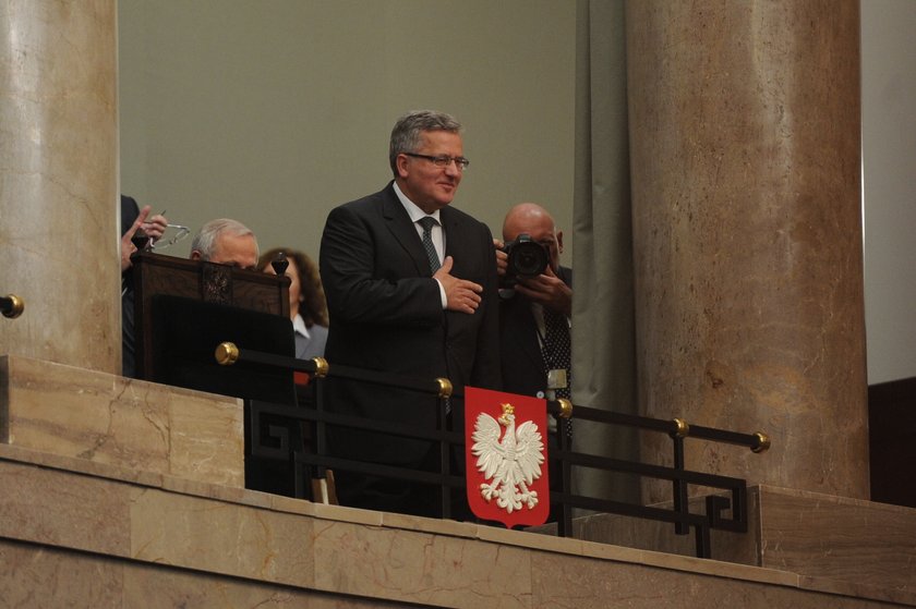 Komorowski w Sejmie