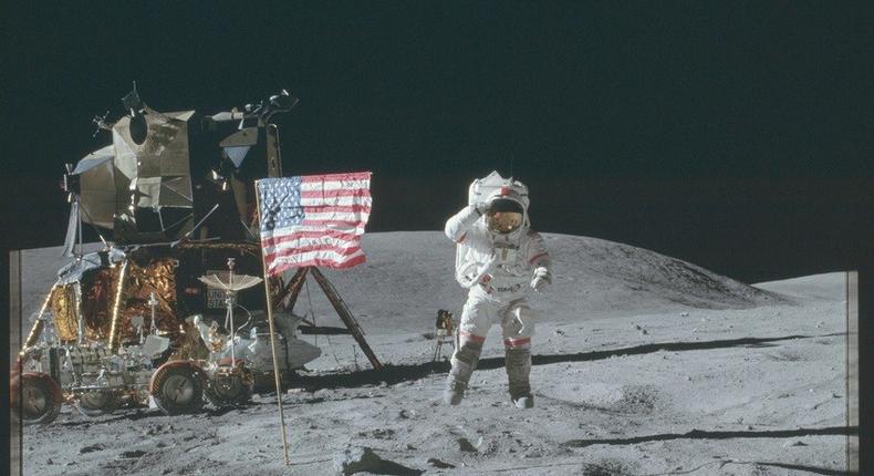 Pictures from Apollo mission to the moon over the years