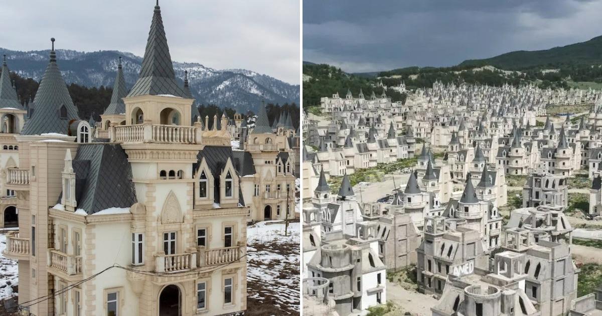 Inside a 0 million ghost town in Turkey filled with castles reminiscent of Disneyland — minus all the people