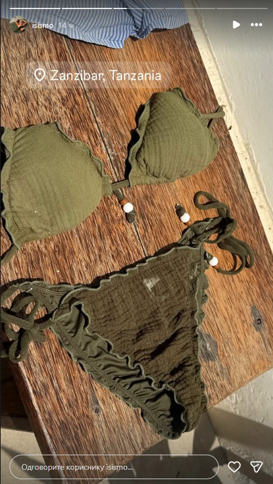 Isidora na Zanzibaru