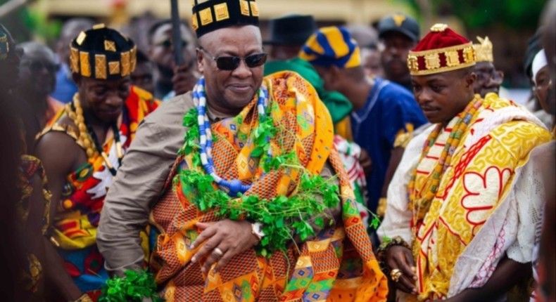 Mahama enstooled as chief in Ketu-North; he’s now Togbi Dunenyo I