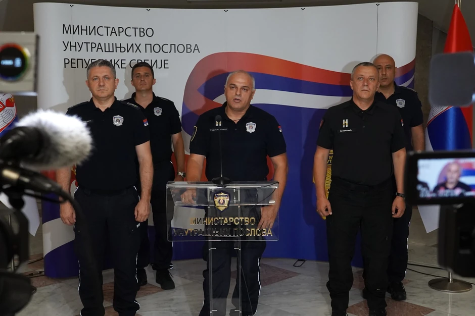 Pomoćnik direktora policije Vladan Radosavljević