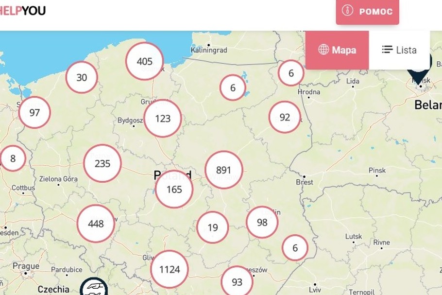 Aplikacja IHelpYou łączy wolontariuszy z osobami potrzebującymi oraz placówkami medycznymi