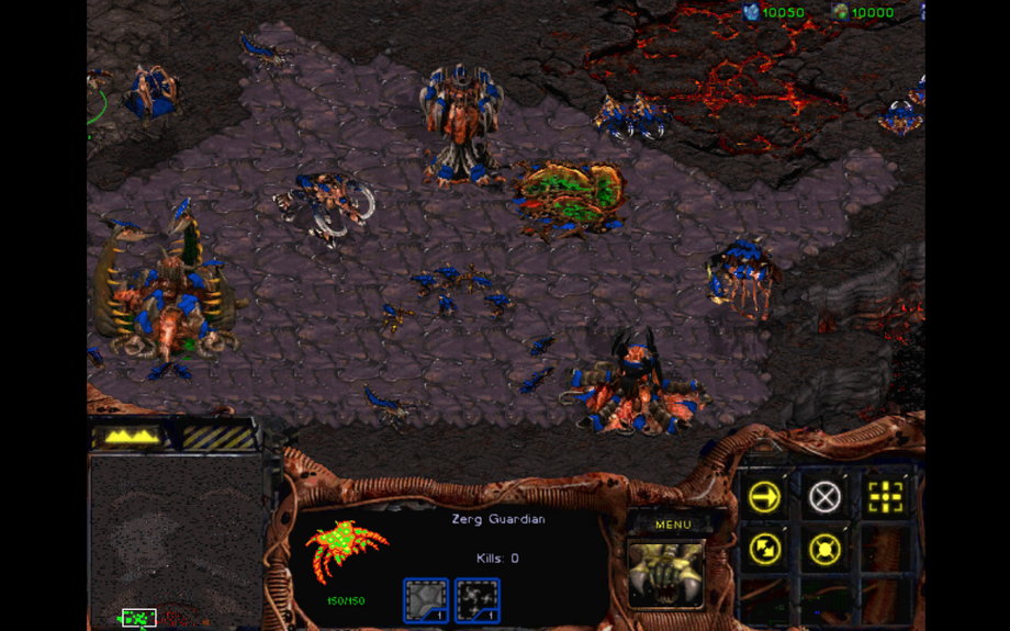 Rasa Zergów w pierwszej wersji "StarCraft"