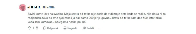 "Svakome po zasluzi"