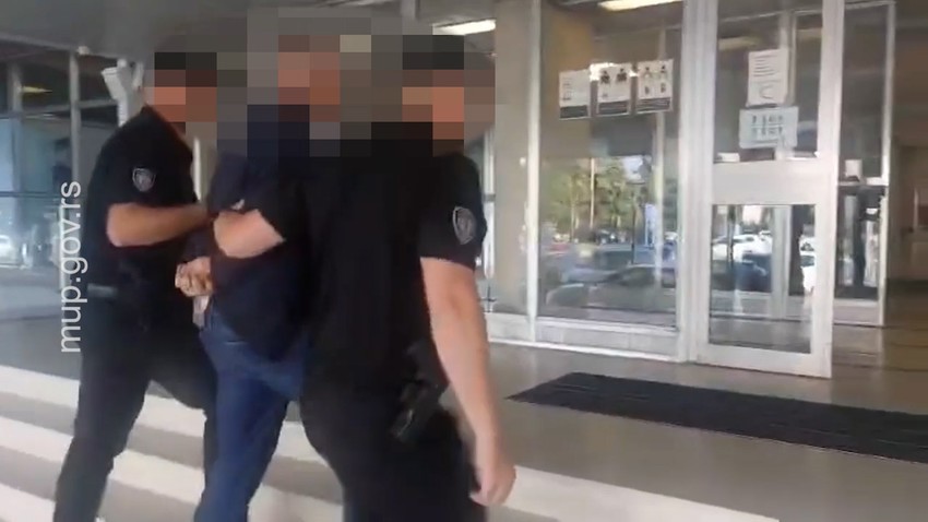 Hapšenje, korupcija - ilustracija