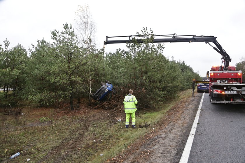 Cudem ocalała. Po wypadku mówiła, że ją ...palec boli