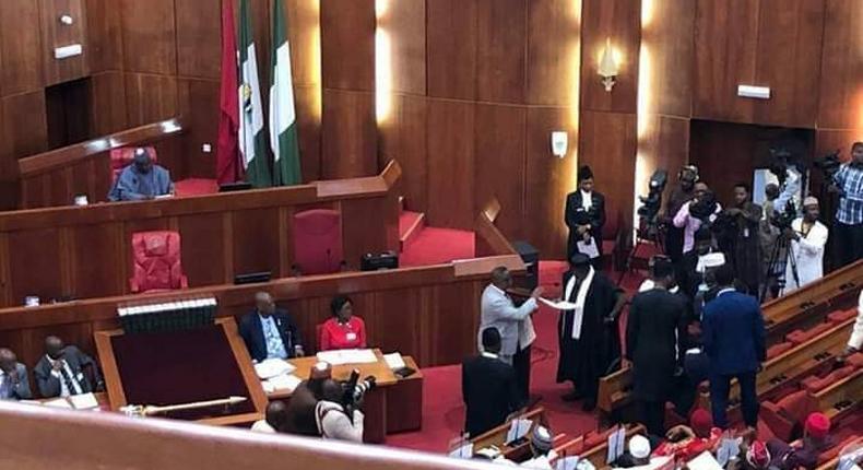 The President of the Senate, Ahmad Lawan, made the announcement after an hour closed-door session.