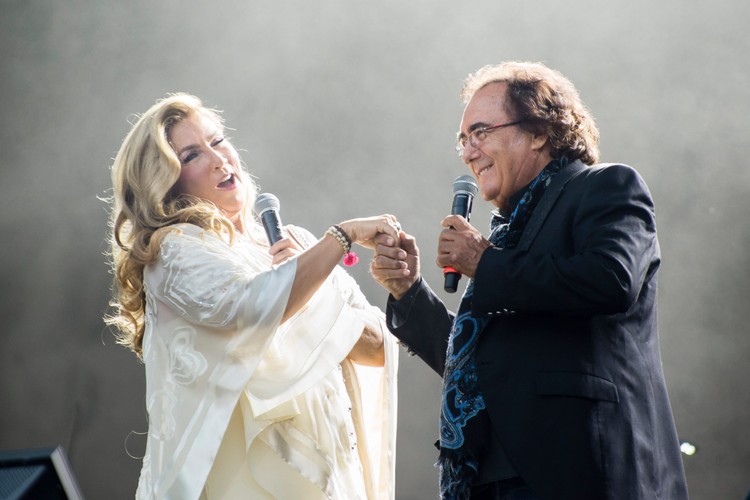 Al Bano i Romina Power podczas koncertu w Berlinie
