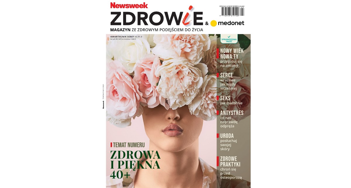Nowy numer Newsweek Zdrowie 3/2021. Zdrowa i piękna 40+. Spis treści - Zdrowie - Vimarsana News