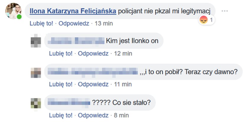 Facebook Ilony Felicjańskiej