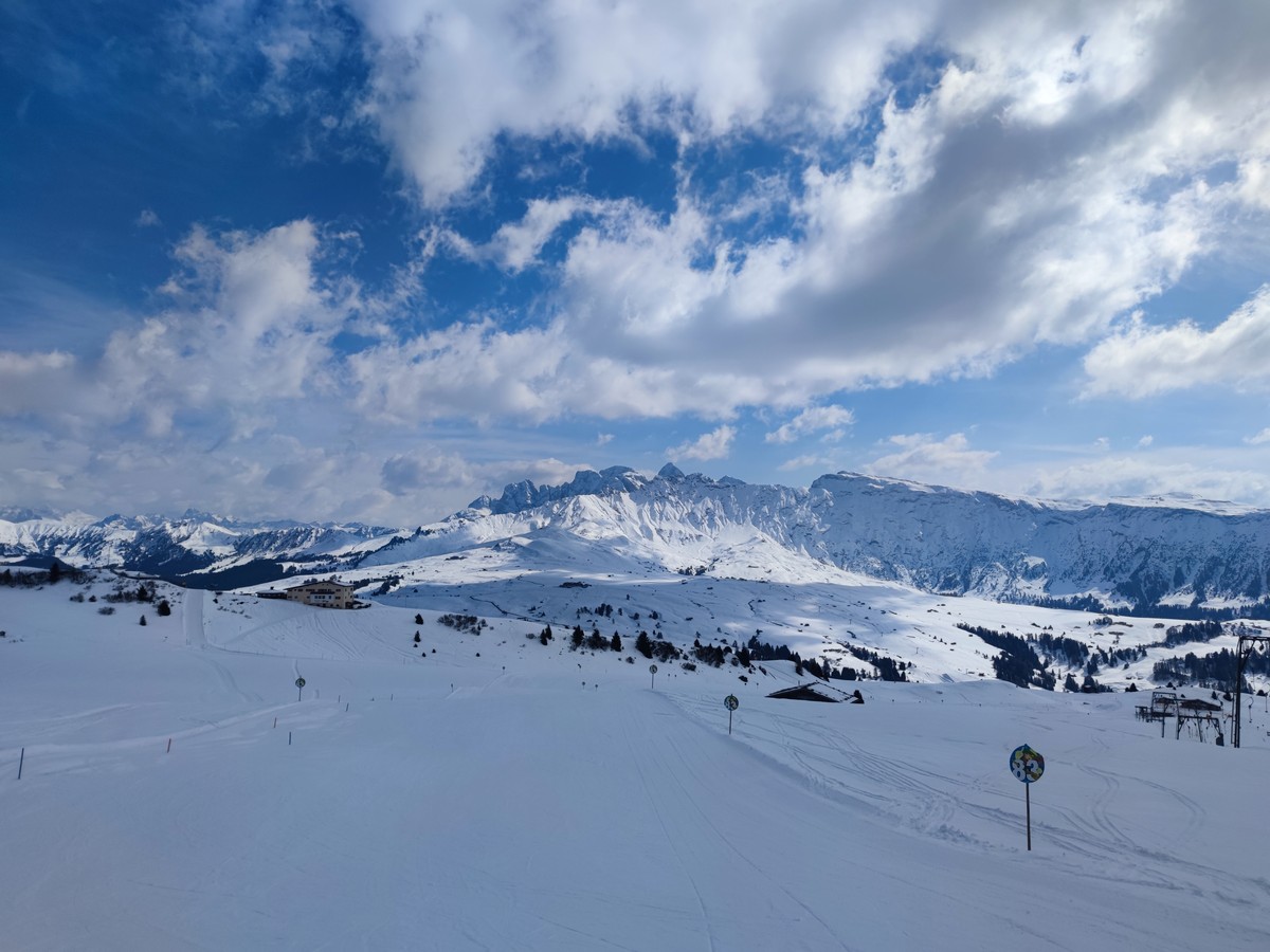 Stoki narciarskie w Alpe di Siusi (Włochy)