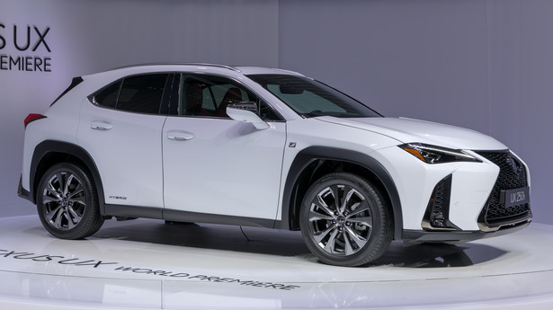 Lexus UX 250h, Geneva International Motor Show 2018 - fot. Matti Blume (CC BY-SA 4.0)