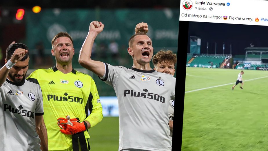 Warta Legia Warszawa Chlopiec Wbiegl Na Boisko Zareagowali Emreli I Rose Wideo Sport