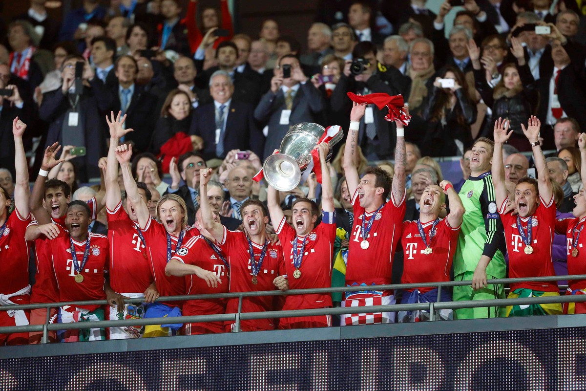 Radość piłkarzy Bayernu