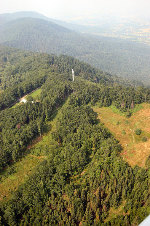 Hrobacza Łąka - szczyt nad Kozami