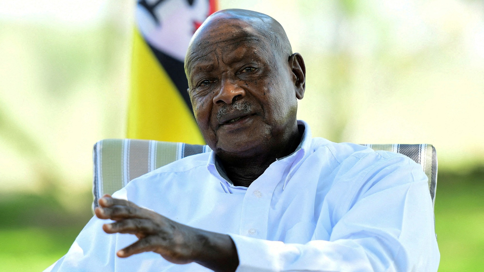 Ugandský prezident Yoweri Museveni