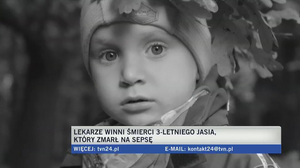 Czworo lekarzy winnych śmierci 3-letniego Jasia. Sąd: Szereg błędów medycznych