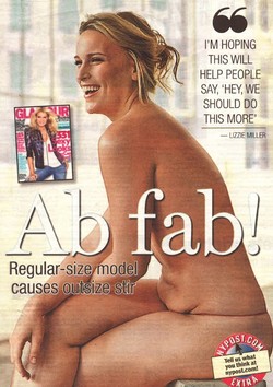 Modelka może być już... gruba