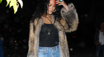 Rihanna w futrze