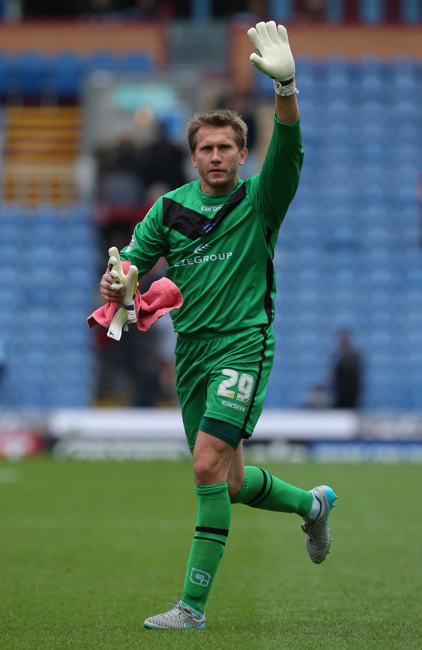 Tomasz Kuszczak złamał nos w meczu Birmingham z Huddersfield