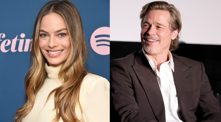 Margot Robbie és Brad Pitt