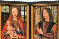 Diptych of Maarten van Nieuwenhove, 1487 (oil on panel)