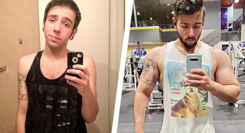 Two Basic Changes Helped This Guy Get Jacked