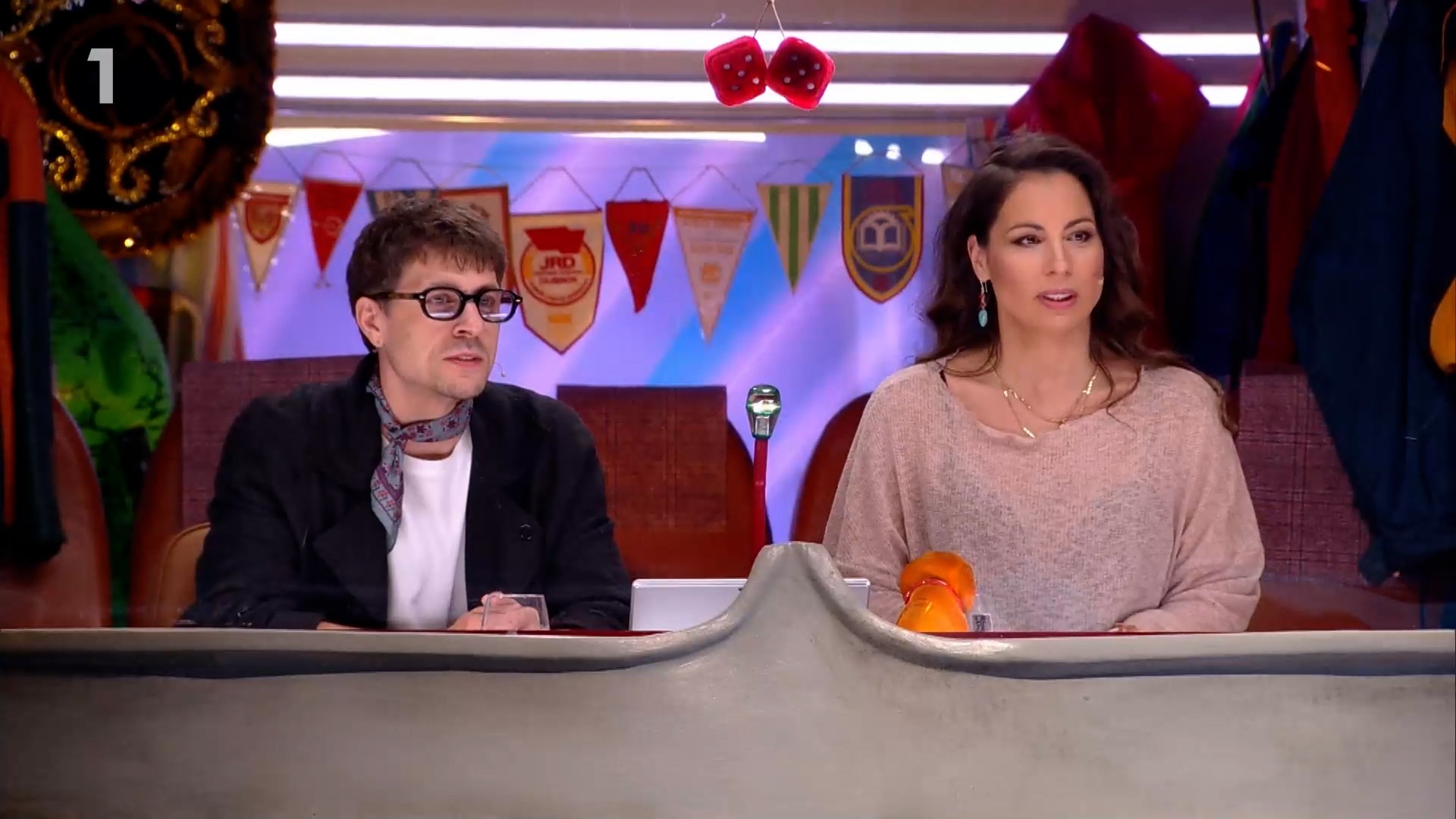 Juraj Loj a Kristína Grepelová v relácii Na správnej ceste.