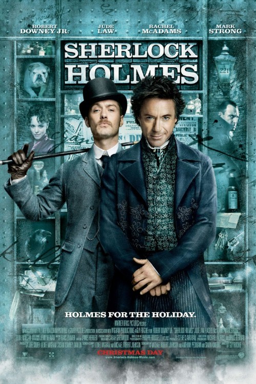 Plakat filmu "Sherlock Holmes", reż. Guy Ritchie