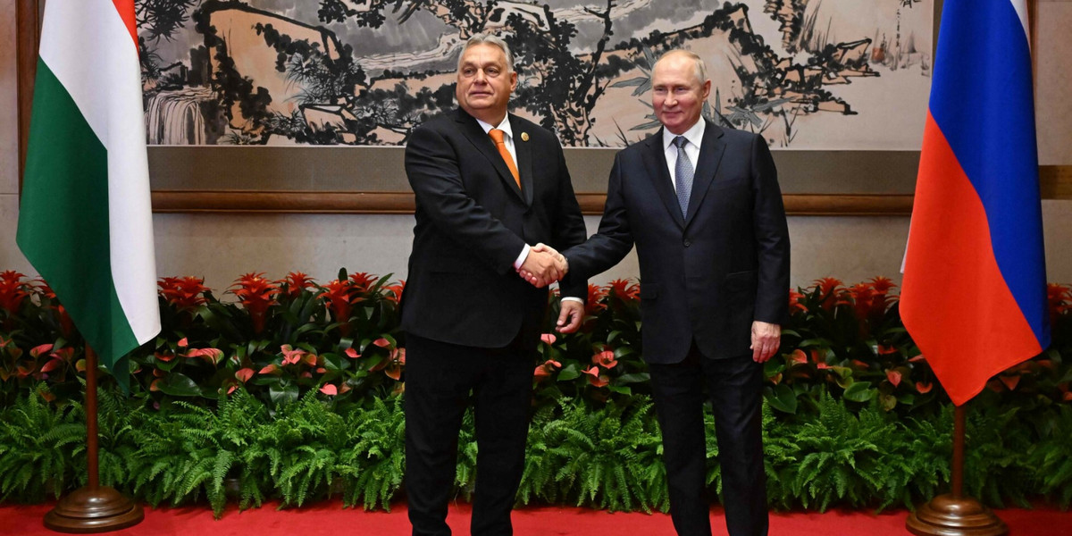 Viktor Orbán spotkał się z Putinem