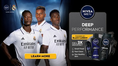 NIVEA Men Deep range is formulated with active ingredients such as black-carbon and micro-fine clay, to cater to men's grooming needs, offering long-lasting freshness, smooth skin. 