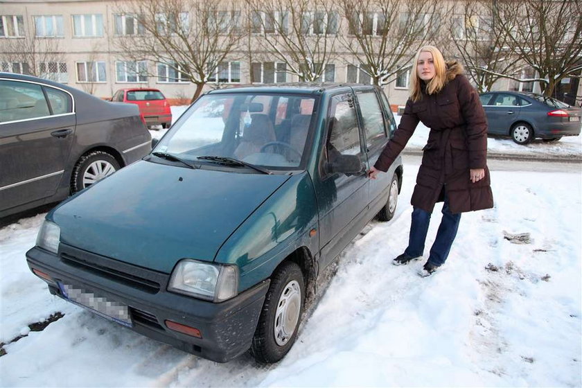 Odjechałem cudzym autem