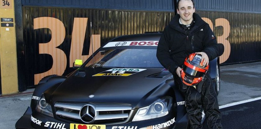 Kubica testował wyścigówkę Mercedesa