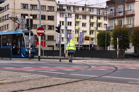 Remont na Kazimierza Wielkiego we Wrocławiu