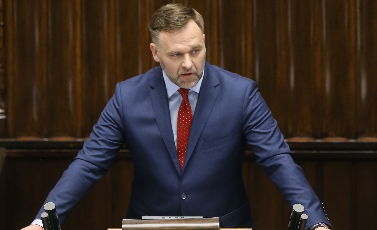 Minister Dawid Jackiewicz