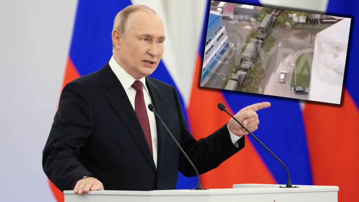 "Pociąg nuklearny" zmierza w kierunku Ukrainy? Był widziany w centrum Rosji