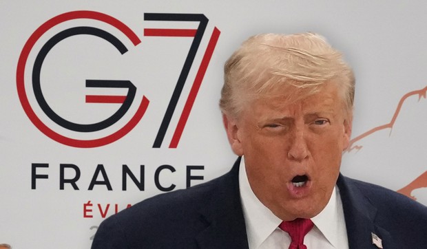 Donald Tramp na samitu G7