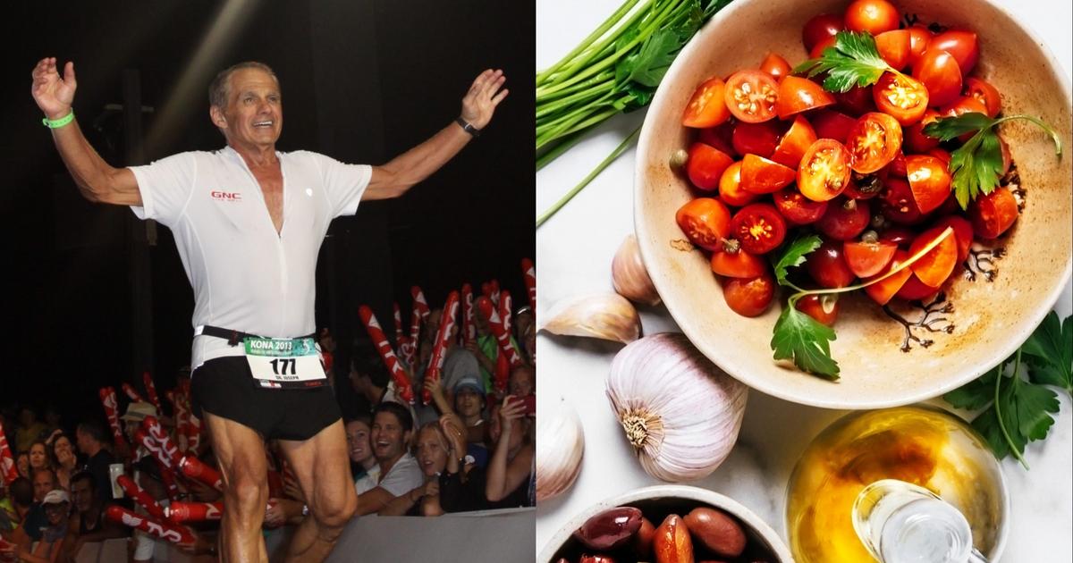 An 83-year-old doctor and triathlete transformed his health in his 40s. He  shares his 4 key diet principles.