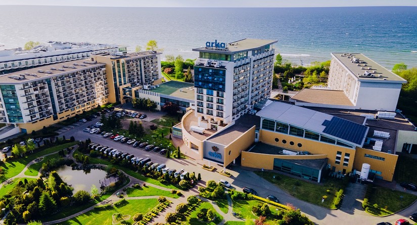 Hotel Arka Medical SPA - widok z góry