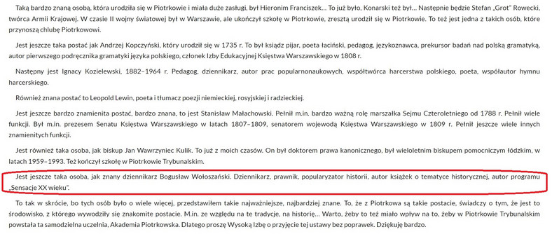 Screen z fragmentem wypowiedzi Wiesława Dobkowskiego podczas obrad z 29 marca — fot. Senat RP