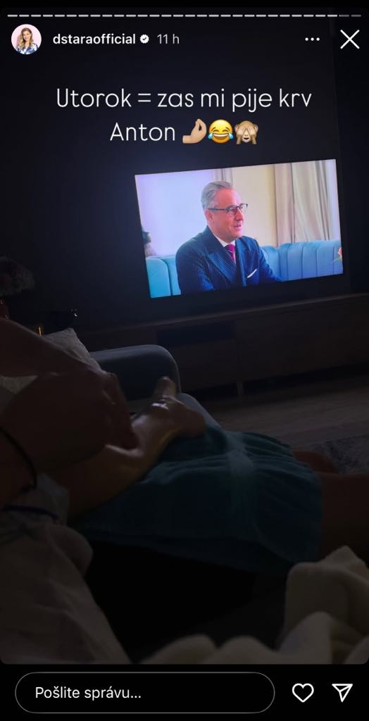 Speváčka patrí k divákom dobového seriálu. 