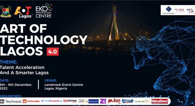 The Art of Technology Lagos (AOT) by Eko Innovation Centre and Lagos State government to hold in December 2022
