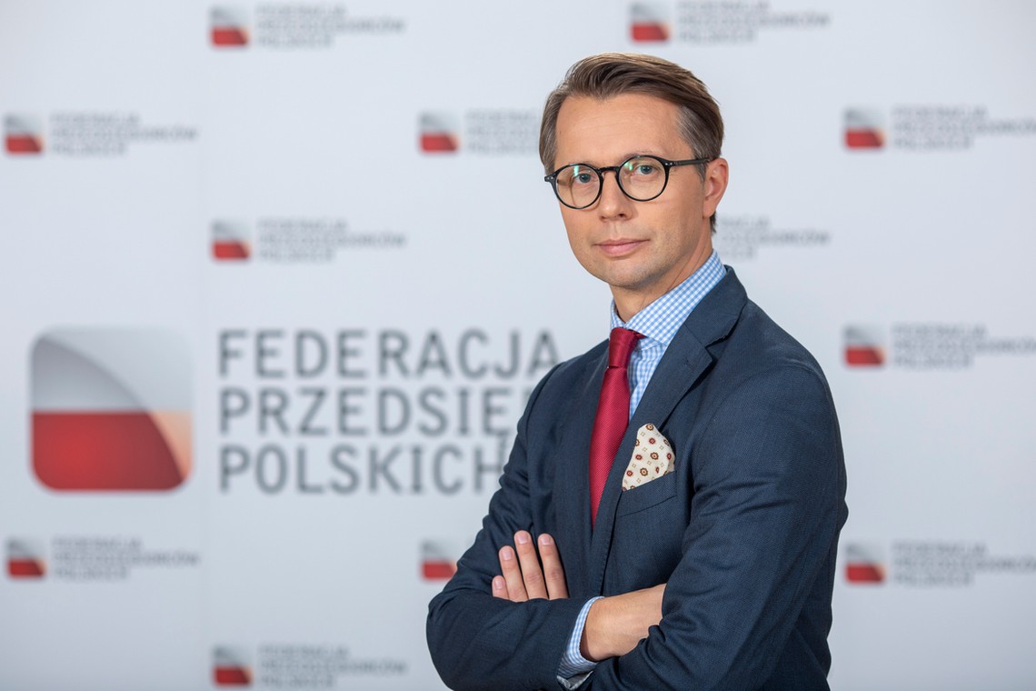 Arkadiusz Pączka, wiceprzewodniczący Federacji Przedsiębiorców Polskich fot. Piotr Waniorek/Materialy prasowe