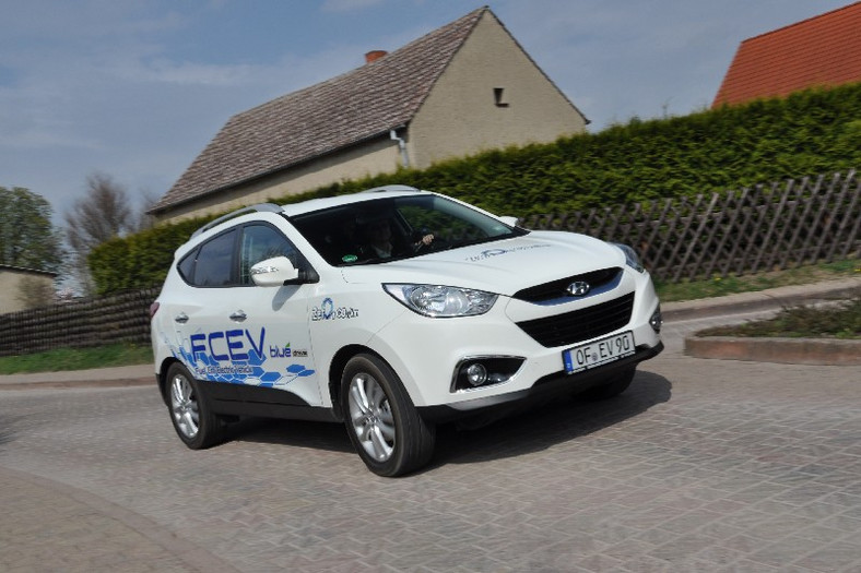 Hyundai ix35 Fuel Cell (pierwsza jazda)