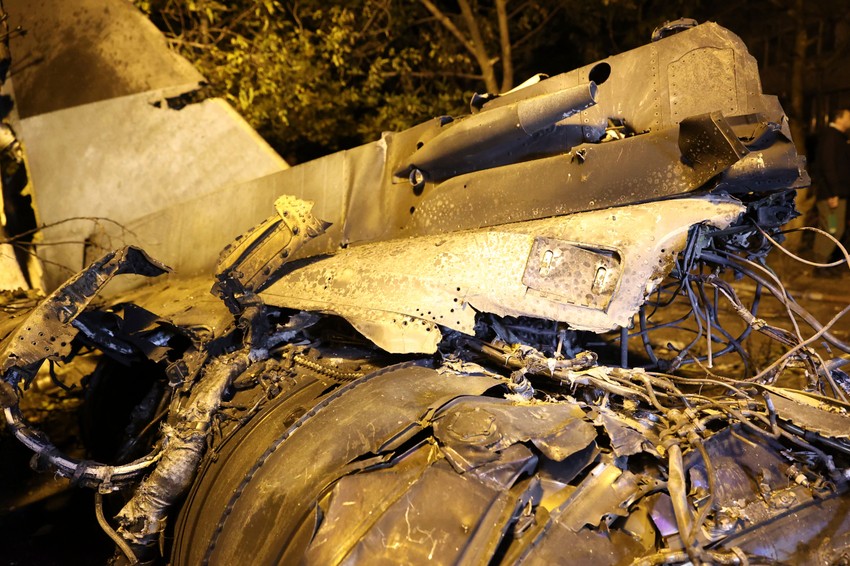 Pad vojnog aviona u Jejsku, Rusija