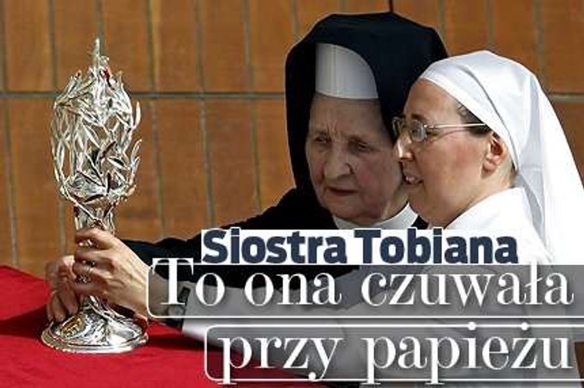 Siostra Tobiana. To ona czuwała przy papieżu