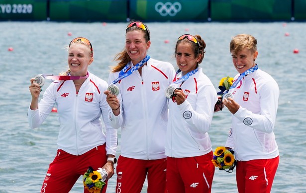 Agnieszka Kobus-Zawojska, Marta Wieliczko, Maria Sajdak i Katarzyna Zillmann