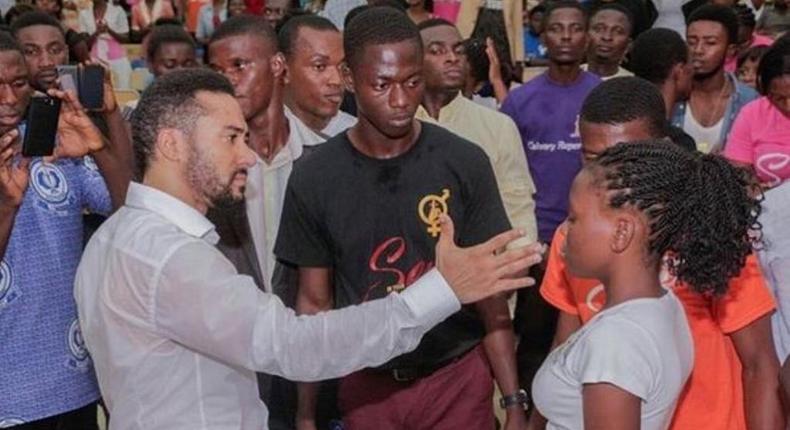 Majid Michel at Church