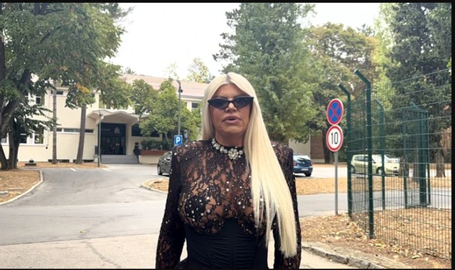 Dara Bubamara na snimanju Zvezda Granda